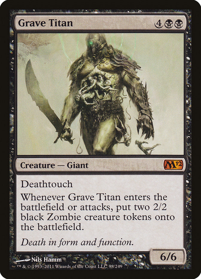 Grave Titan [Magic 2012] | Nerdhalla Games