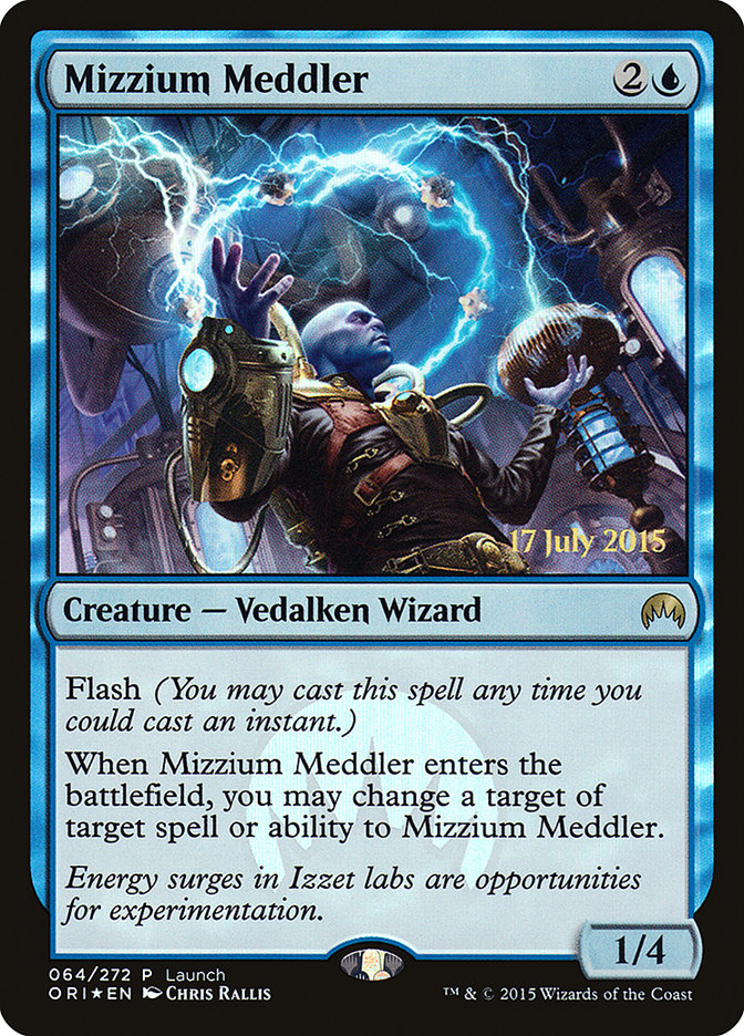 Mizzium Meddler [Magic Origins Promos] | Nerdhalla Games