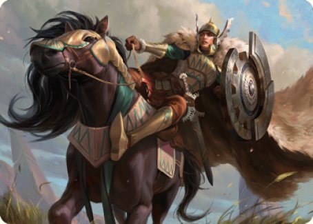 Knight of Dawn's Light Art Card [Dominaria United Art Series] | Nerdhalla Games