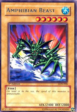 Amphibian Beast [LON-008] Rare | Nerdhalla Games