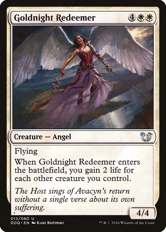 Goldnight Redeemer [Duel Decks: Blessed vs. Cursed] | Nerdhalla Games