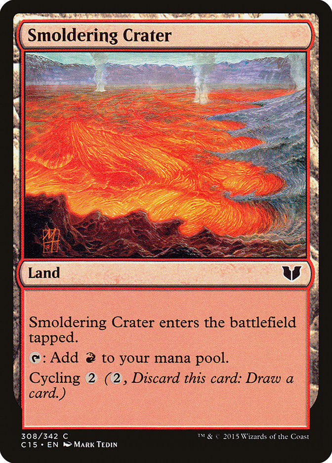 Smoldering Crater [Commander 2015] | Nerdhalla Games