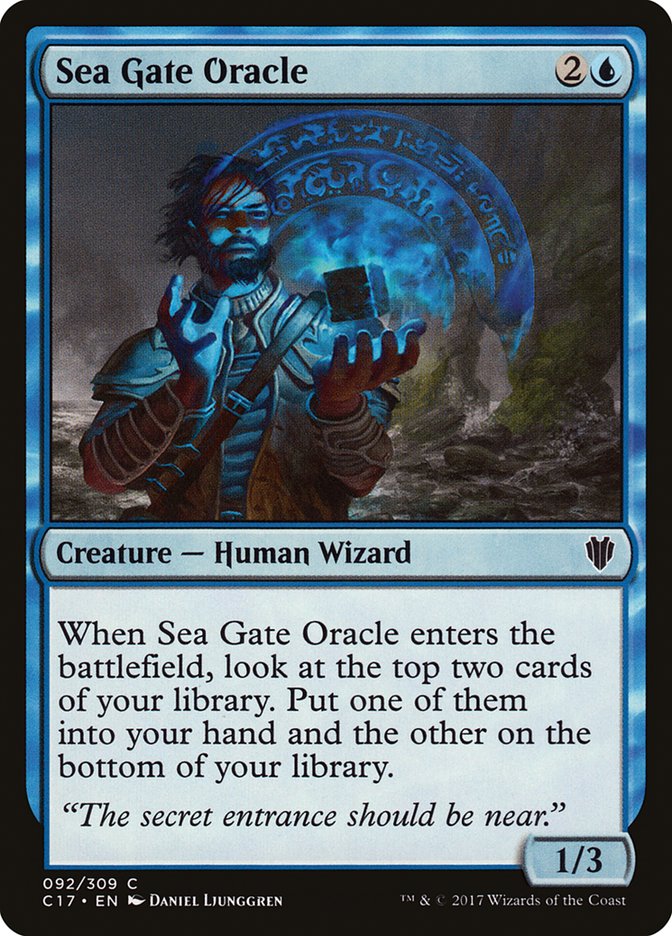 Sea Gate Oracle [Commander 2017] | Nerdhalla Games