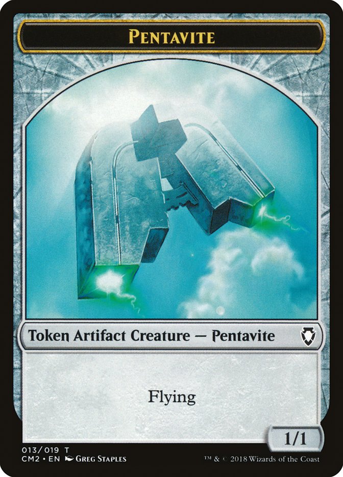 Pentavite [Commander Anthology Volume II Tokens] | Nerdhalla Games