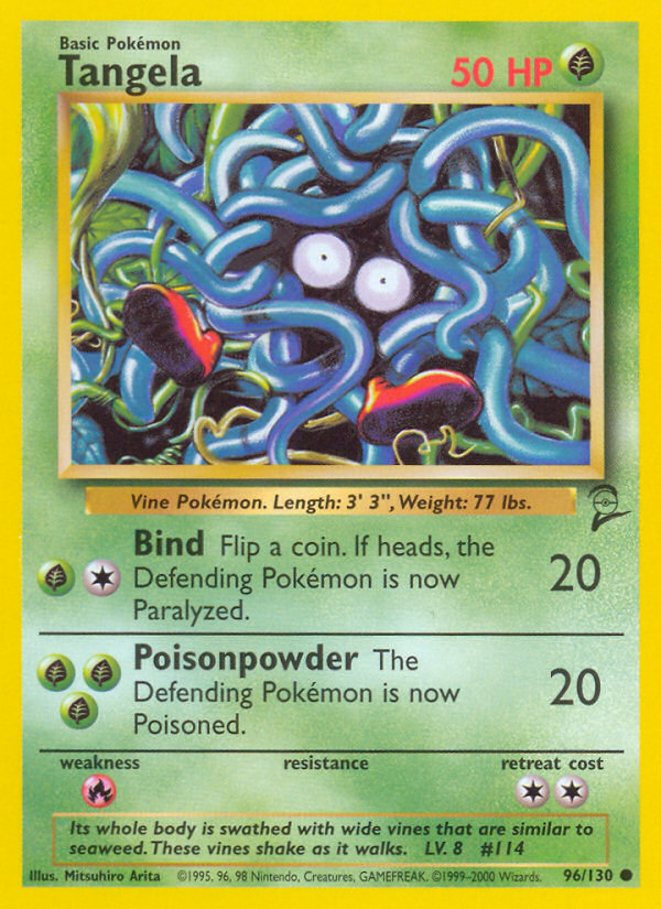 Tangela (96/130) [Base Set 2] | Nerdhalla Games