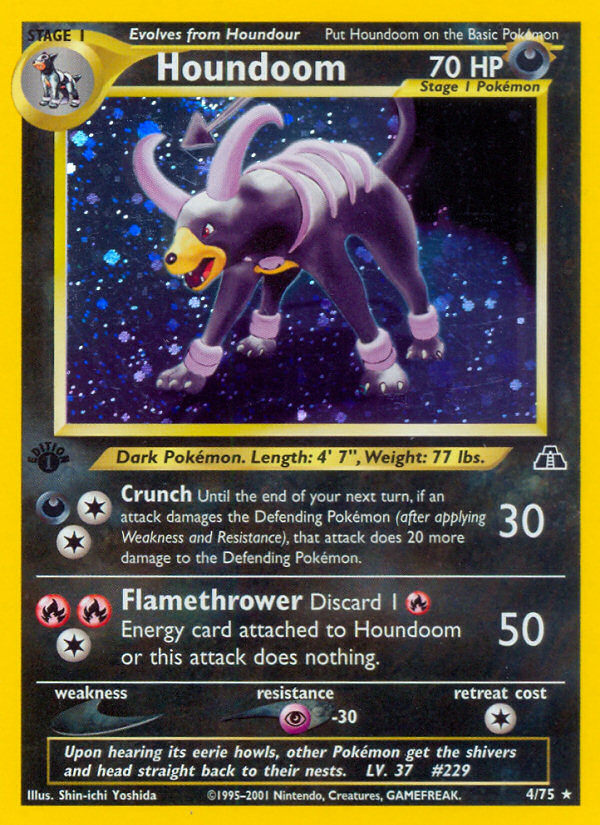 Houndoom (4/75) [Neo Discovery 1st Edition] | Nerdhalla Games