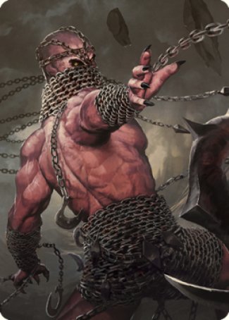 Chain Devil Art Card [Commander Legends: Battle for Baldur's Gate Art Series] | Nerdhalla Games