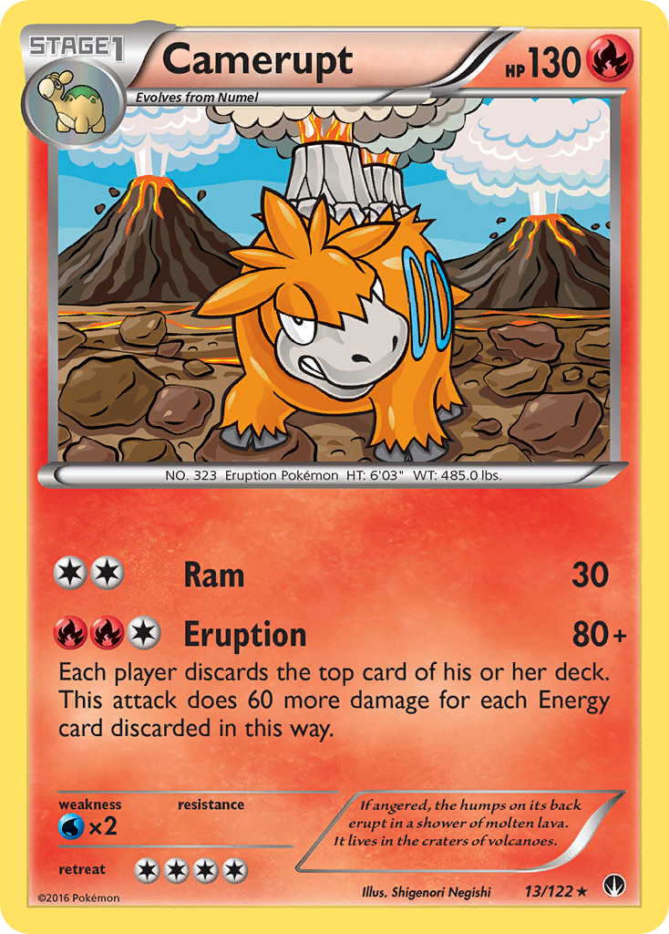 Camerupt (13/122) [XY: BREAKpoint] | Nerdhalla Games