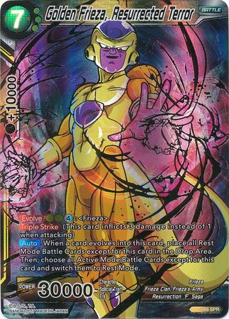 Golden Frieza, Resurrected Terror (SPR) [BT1-086] | Nerdhalla Games