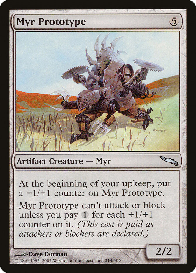 Myr Prototype [Mirrodin] | Nerdhalla Games