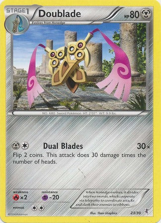 Doublade (23/30) [XY: Trainer Kit 1 - Bisharp] | Nerdhalla Games