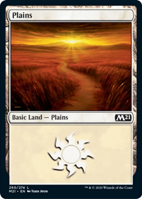 Plains [Core Set 2021] | Nerdhalla Games