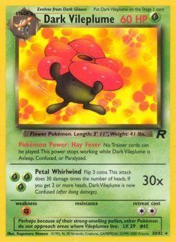 Dark Vileplume (30/82) [Team Rocket Unlimited] | Nerdhalla Games