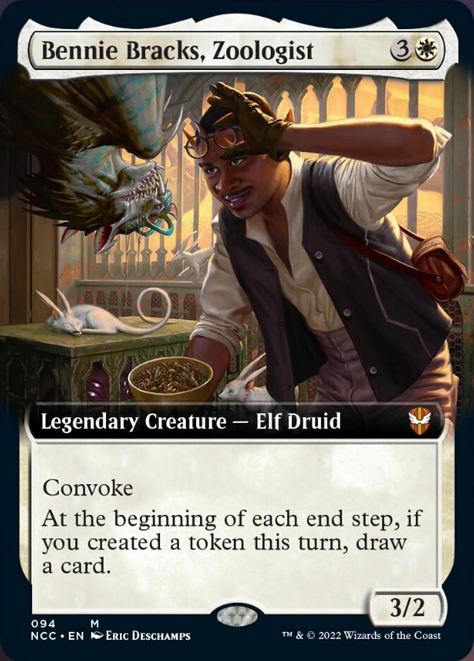 Bennie Bracks, Zoologist (Extended Art) [Streets of New Capenna Commander] | Nerdhalla Games