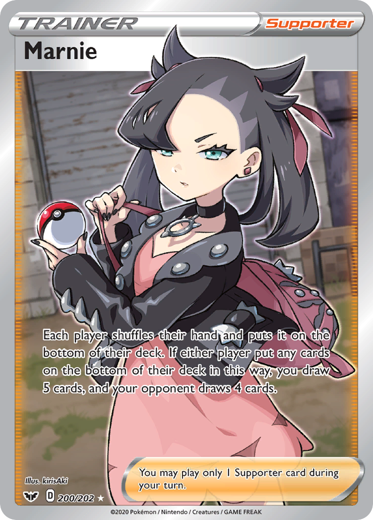 Marnie (200/202) [Sword & Shield: Base Set] | Nerdhalla Games