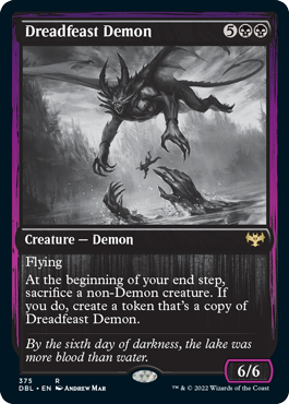 Dreadfeast Demon [Innistrad: Double Feature] | Nerdhalla Games