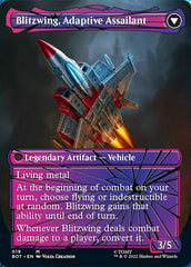 Blitzwing, Cruel Tormentor // Blitzwing, Adaptive Assailant (Shattered Glass) [Universes Beyond: Transformers] | Nerdhalla Games