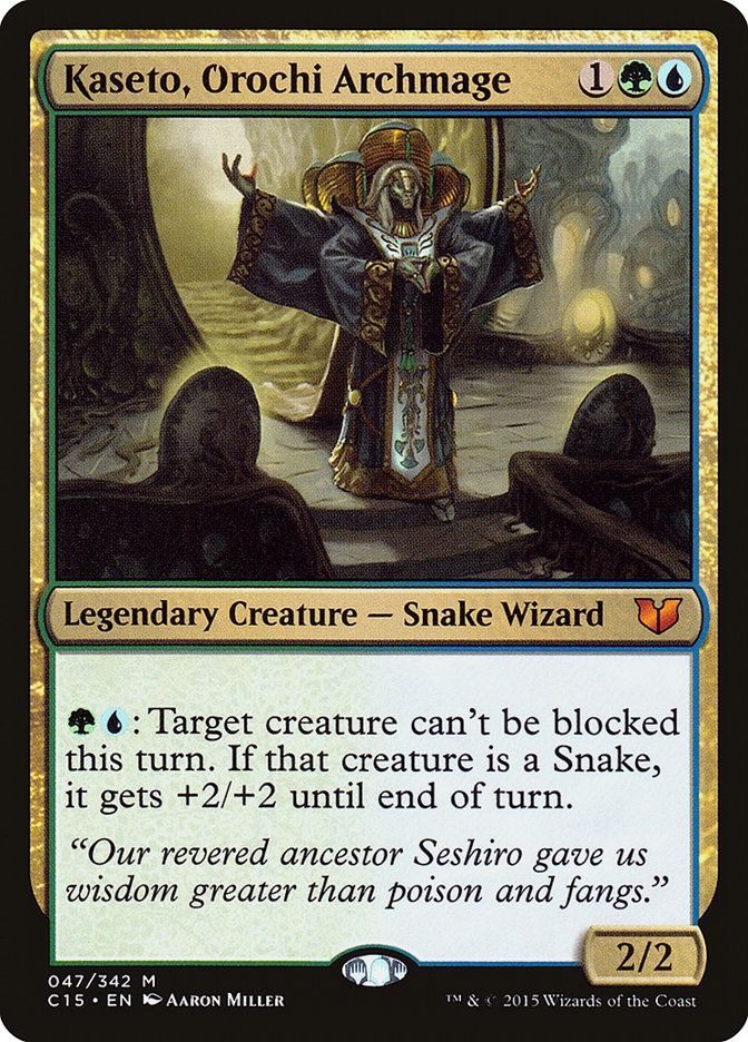 Kaseto, Orochi Archmage [Commander 2015] | Nerdhalla Games