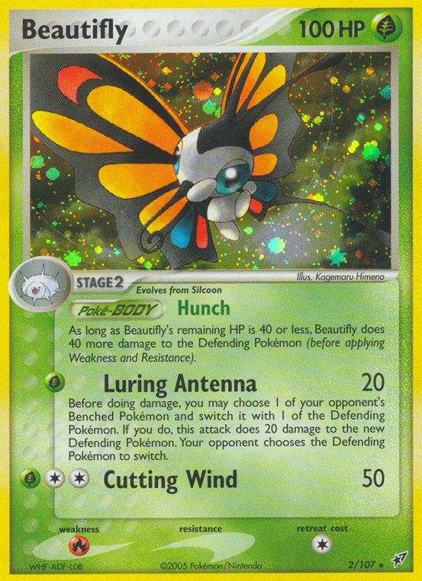 Beautifly (2/107) [EX: Deoxys] | Nerdhalla Games