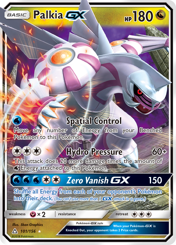 Palkia GX (101/156) [Sun & Moon: Ultra Prism] | Nerdhalla Games