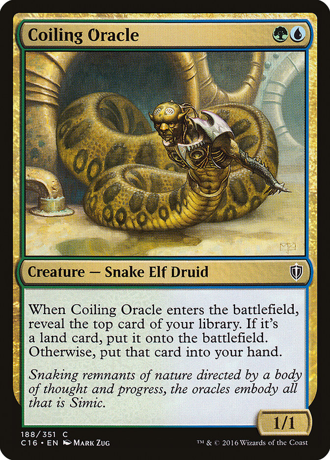 Coiling Oracle [Commander 2016] | Nerdhalla Games