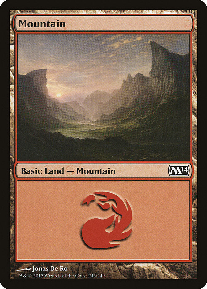 Mountain (243) [Magic 2014] | Nerdhalla Games