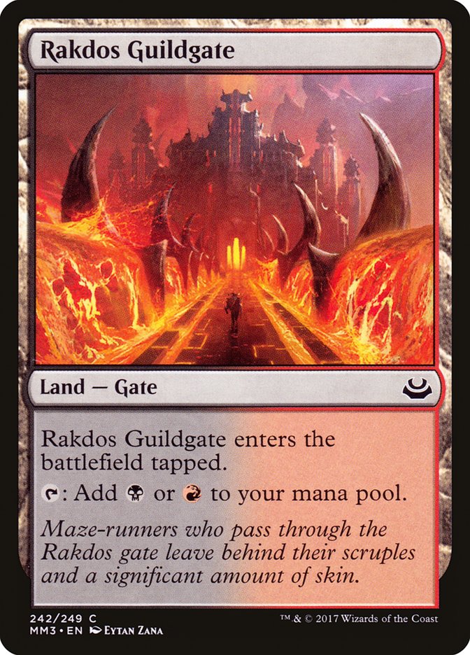 Rakdos Guildgate [Modern Masters 2017] | Nerdhalla Games