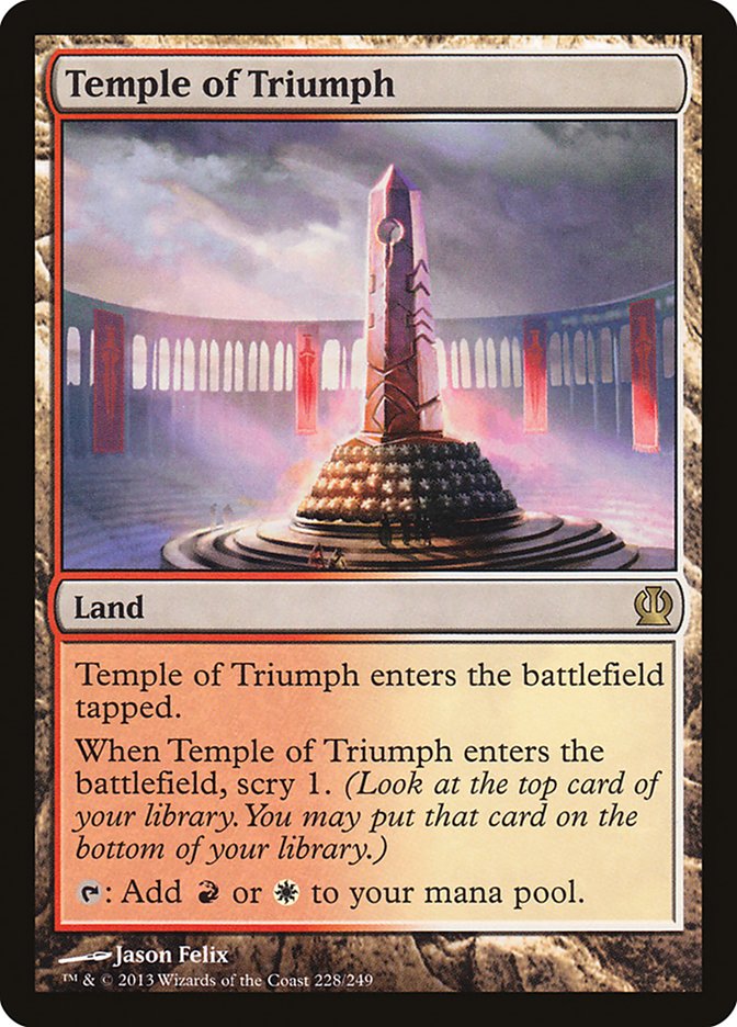 Temple of Triumph [Theros] | Nerdhalla Games