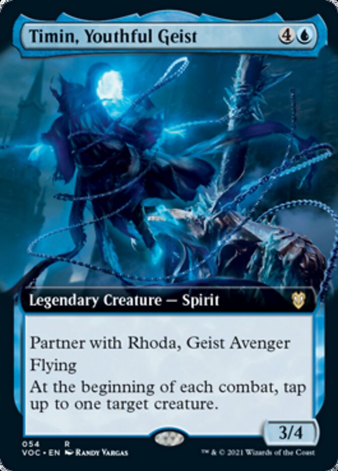 Timin, Youthful Geist (Extended) [Innistrad: Crimson Vow Commander] | Nerdhalla Games