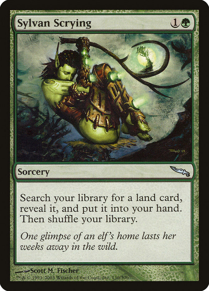 Sylvan Scrying [Mirrodin] | Nerdhalla Games