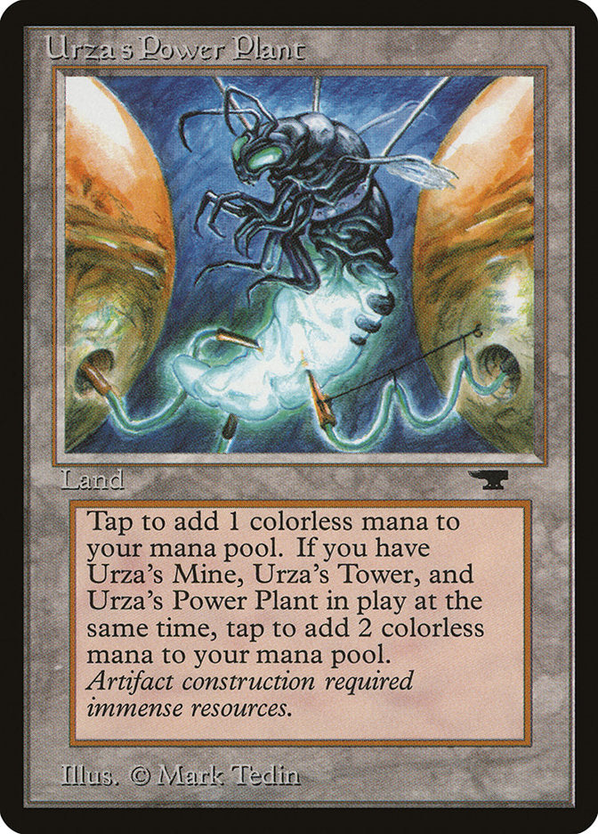 Urza's Power Plant (Insect) [Antiquities] | Nerdhalla Games