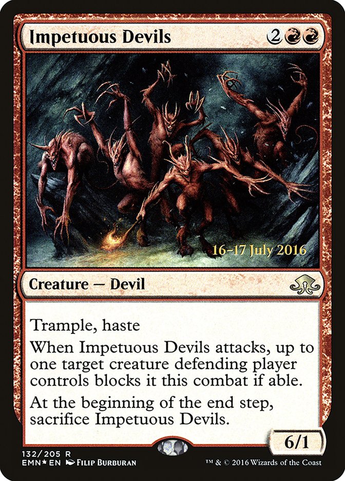 Impetuous Devils  [Eldritch Moon Prerelease Promos] | Nerdhalla Games