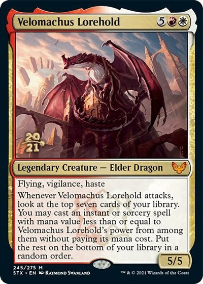 Velomachus Lorehold [Strixhaven: School of Mages Prerelease Promos] | Nerdhalla Games