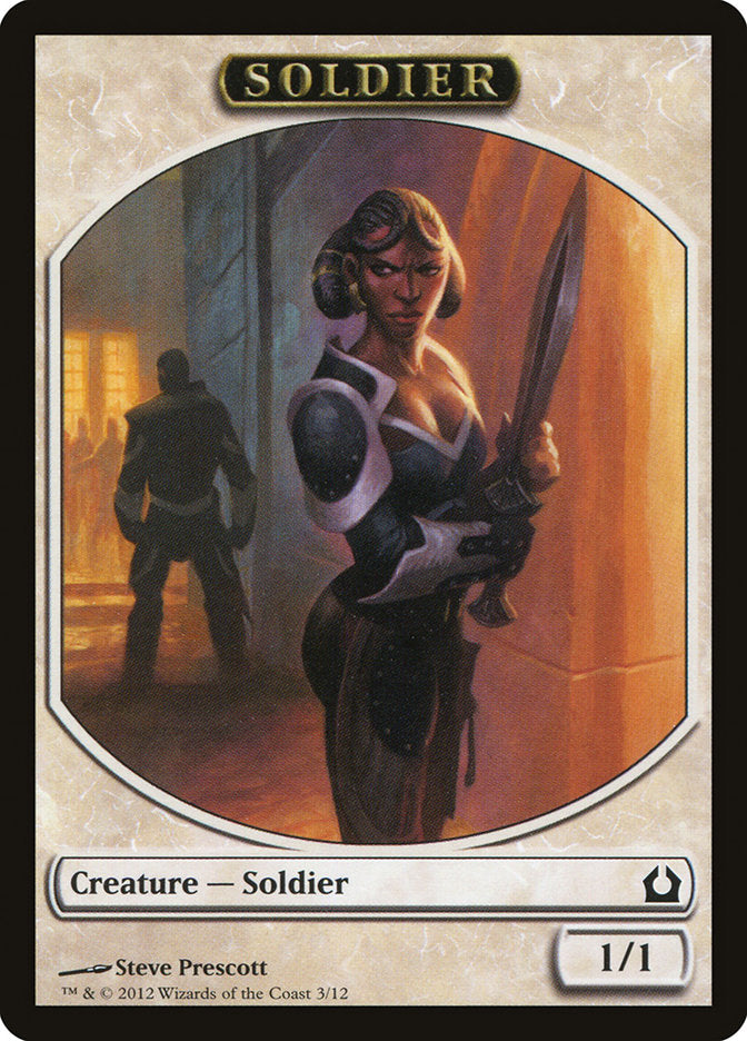 Soldier [Return to Ravnica Tokens] | Nerdhalla Games