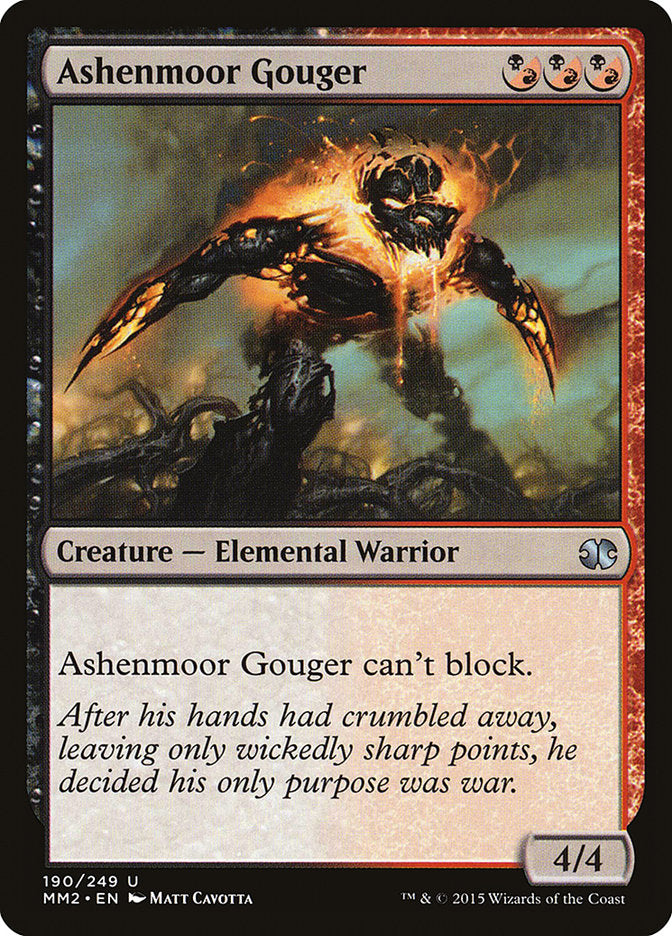 Ashenmoor Gouger [Modern Masters 2015] | Nerdhalla Games