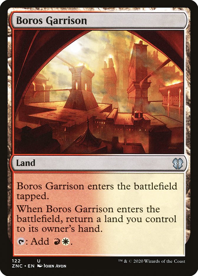 Boros Garrison [Zendikar Rising Commander] | Nerdhalla Games