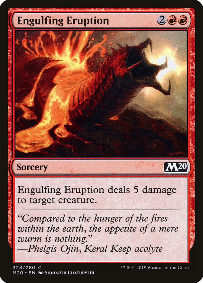 Engulfing Eruption [Core Set 2020] | Nerdhalla Games