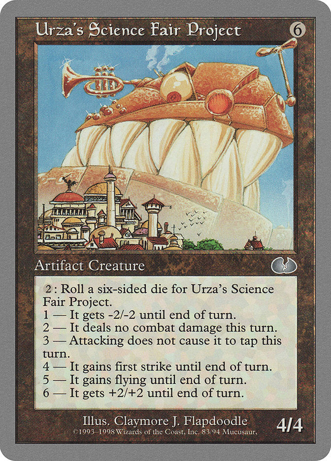 Urza's Science Fair Project [Unglued] | Nerdhalla Games