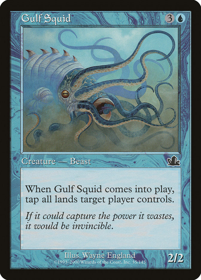 Gulf Squid [Prophecy] | Nerdhalla Games