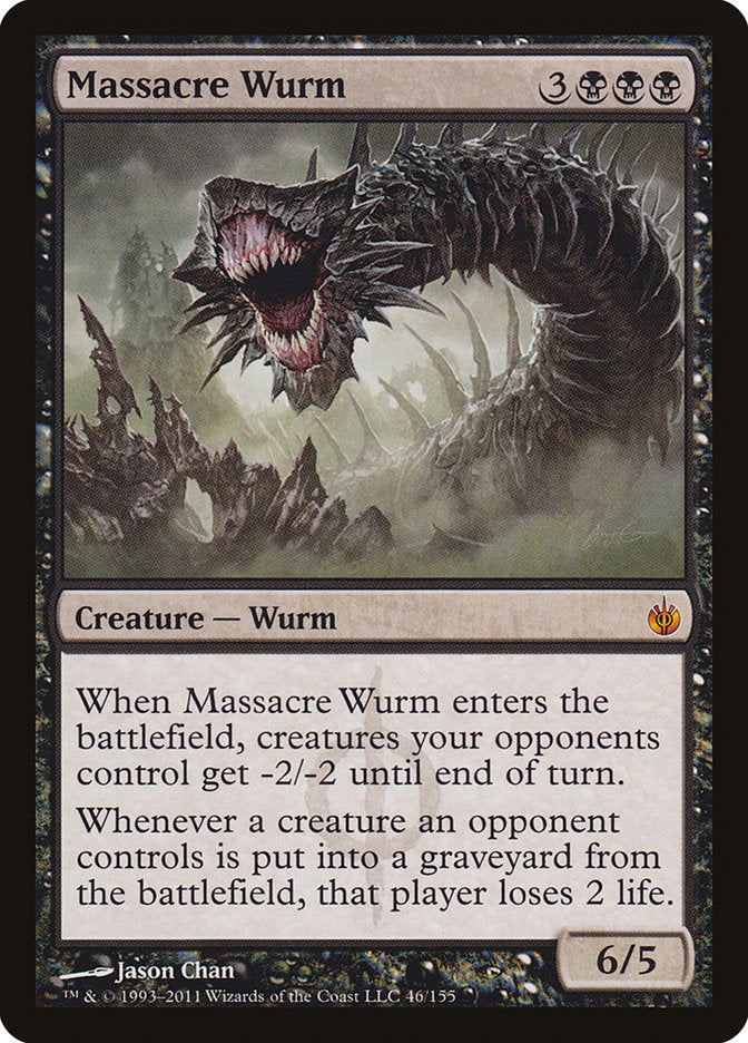 Massacre Wurm [Mirrodin Besieged] | Nerdhalla Games