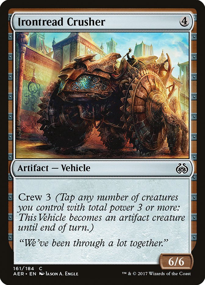 Irontread Crusher [Aether Revolt] | Nerdhalla Games