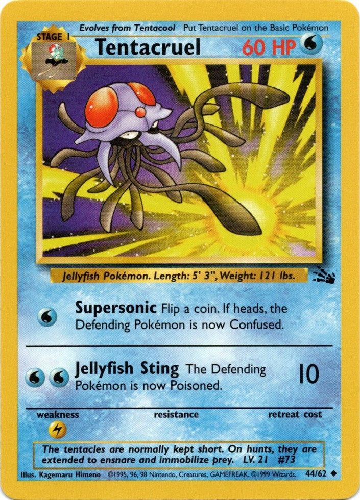 Tentacruel (44/62) [Fossil Unlimited] | Nerdhalla Games