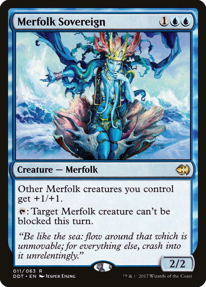 Merfolk Sovereign [Duel Decks: Merfolk vs. Goblins] | Nerdhalla Games