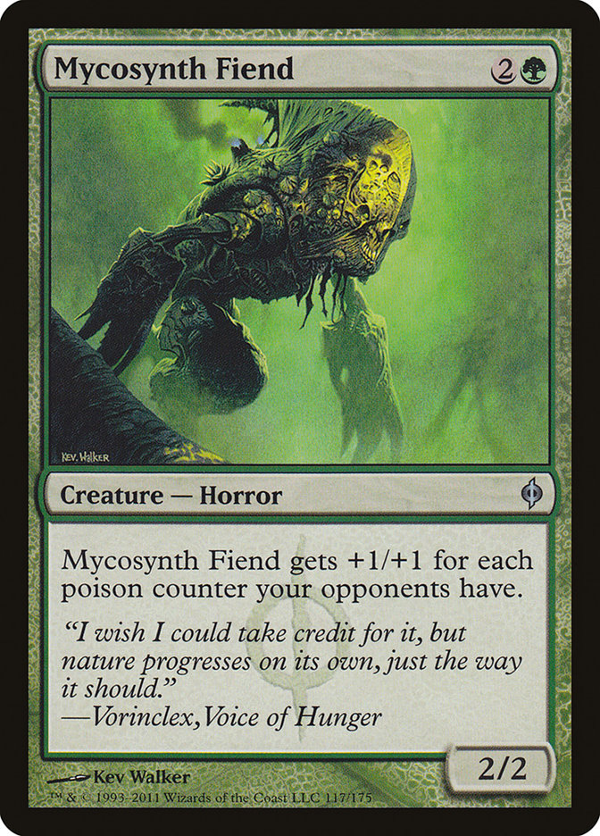 Mycosynth Fiend [New Phyrexia] | Nerdhalla Games