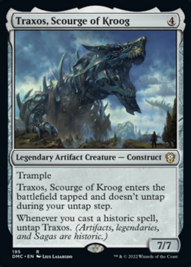 Traxos, Scourge of Kroog [Dominaria United Commander] | Nerdhalla Games