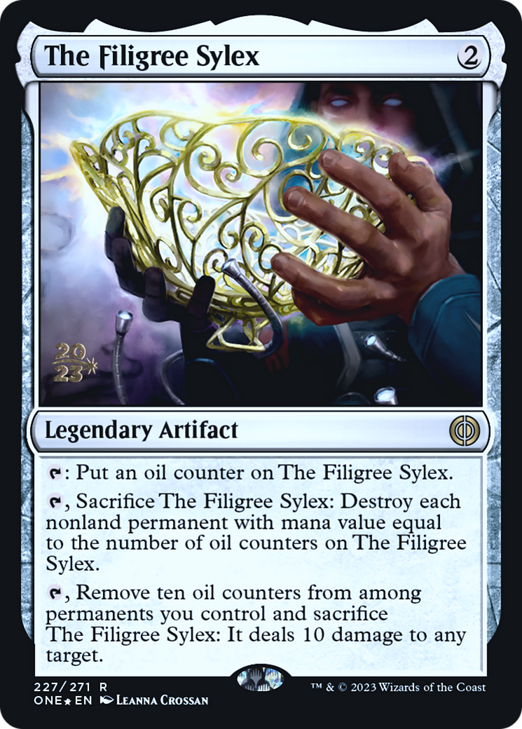 The Filigree Sylex [Phyrexia: All Will Be One Prerelease Promos] | Nerdhalla Games