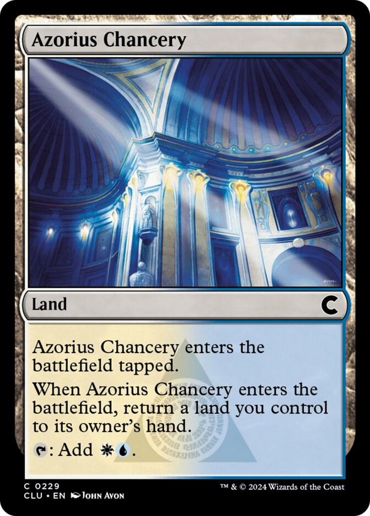 Azorius Chancery [Ravnica: Clue Edition] | Nerdhalla Games