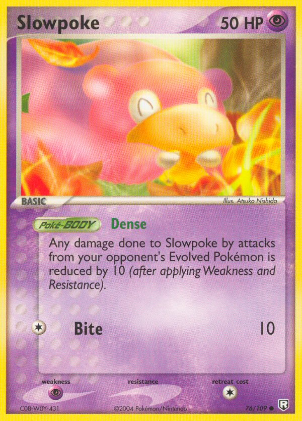 Slowpoke (76/109) [EX: Team Rocket Returns] | Nerdhalla Games