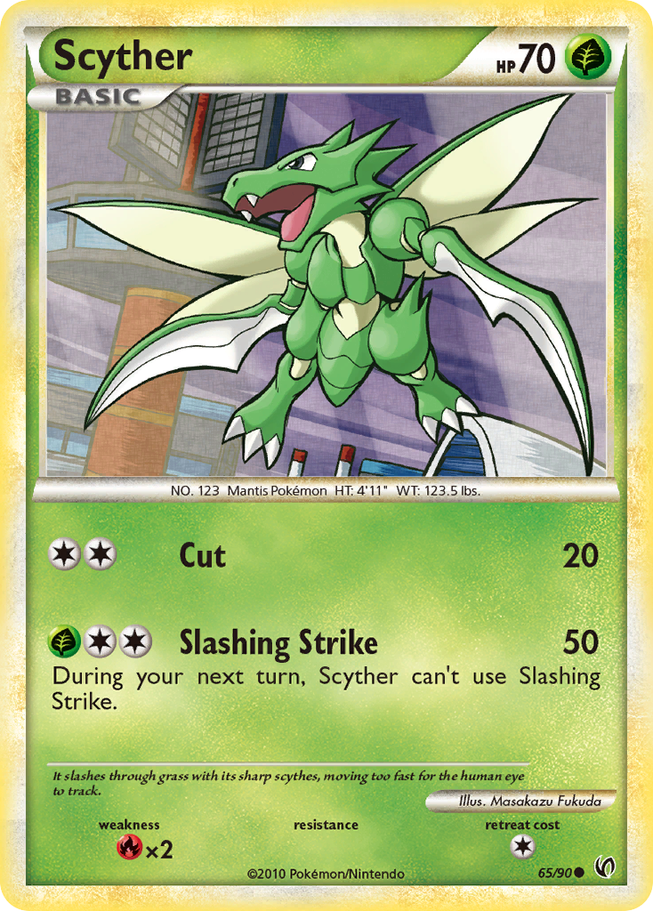 Scyther (65/90) [HeartGold & SoulSilver: Undaunted] | Nerdhalla Games