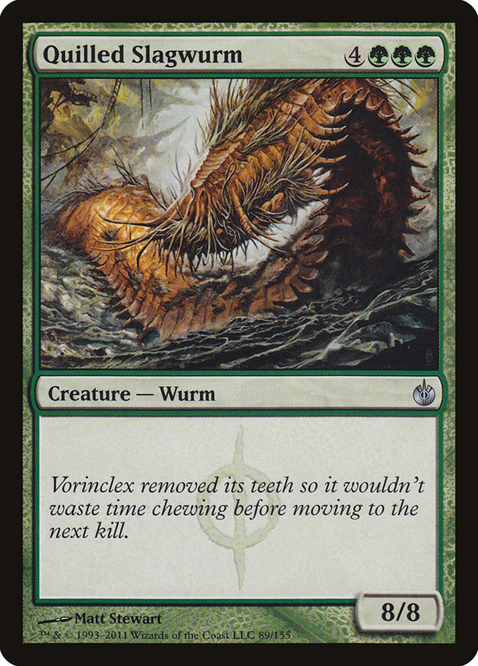 Quilled Slagwurm [Mirrodin Besieged] | Nerdhalla Games